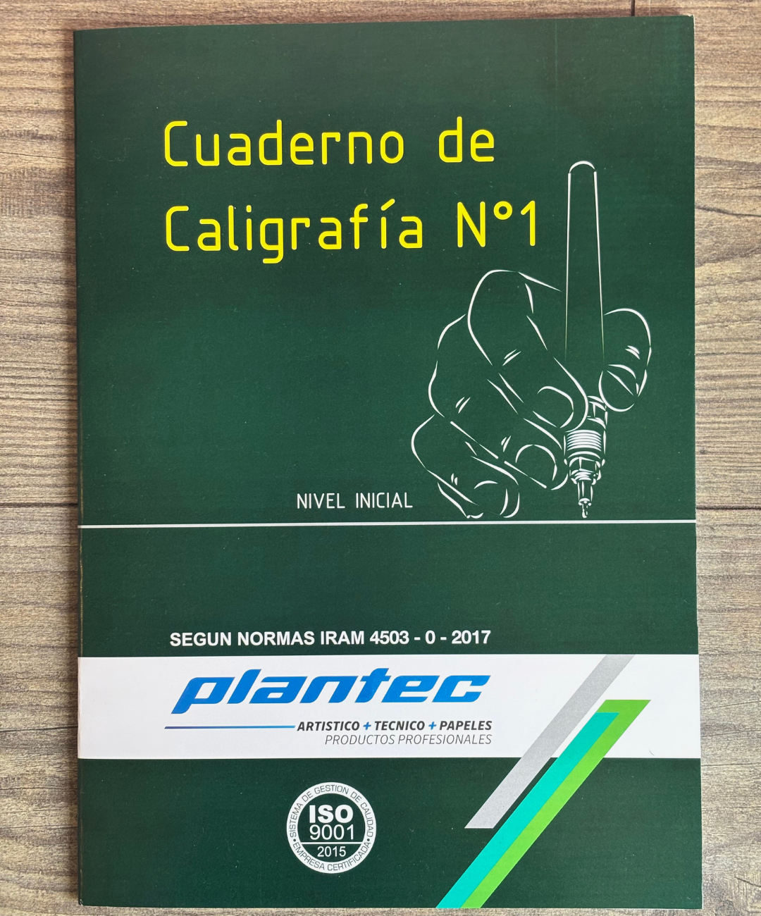 Cuaderno de caligrafia N 1 Plantec Nivel Inicial