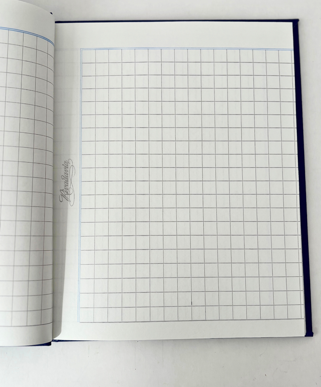 Cuaderno Rivadavia ABC arana azul 50 hojas cuadriculadas