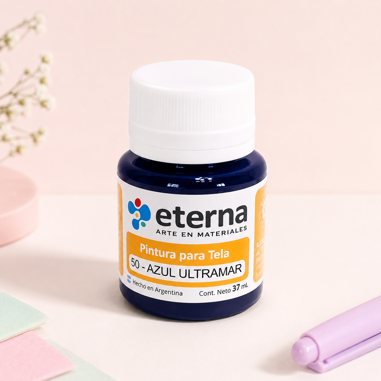 Pintura Eterna para Tela x 37 ml.