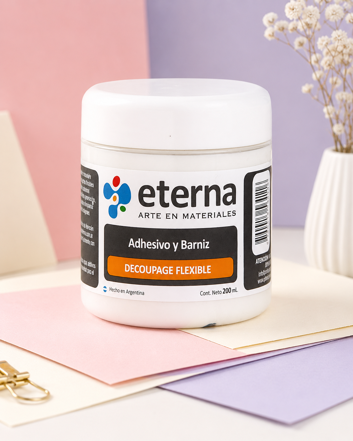 Adhesivo Decoupage x 200 ml.